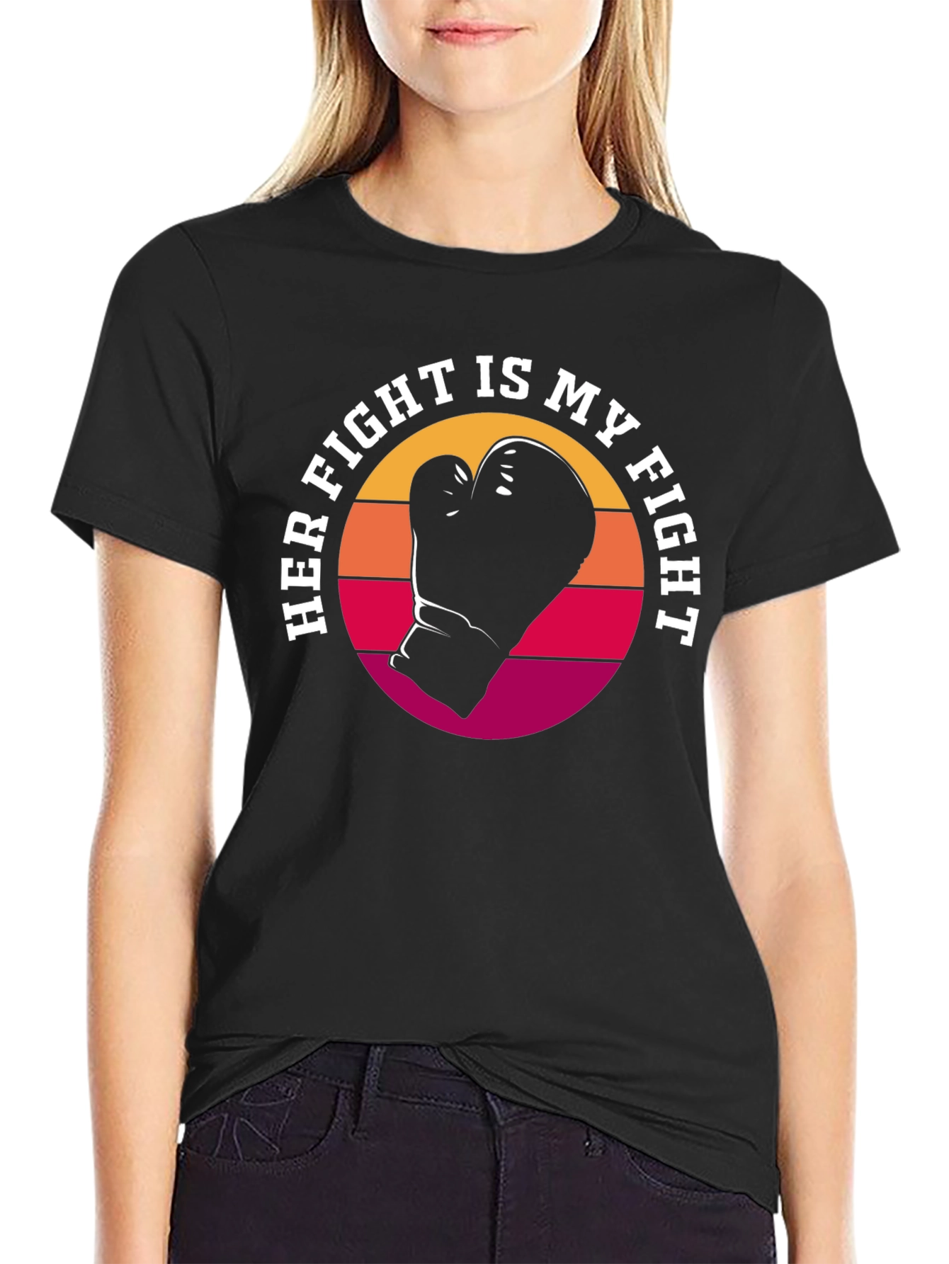 Her Fight Is My Fight Graphic Tee