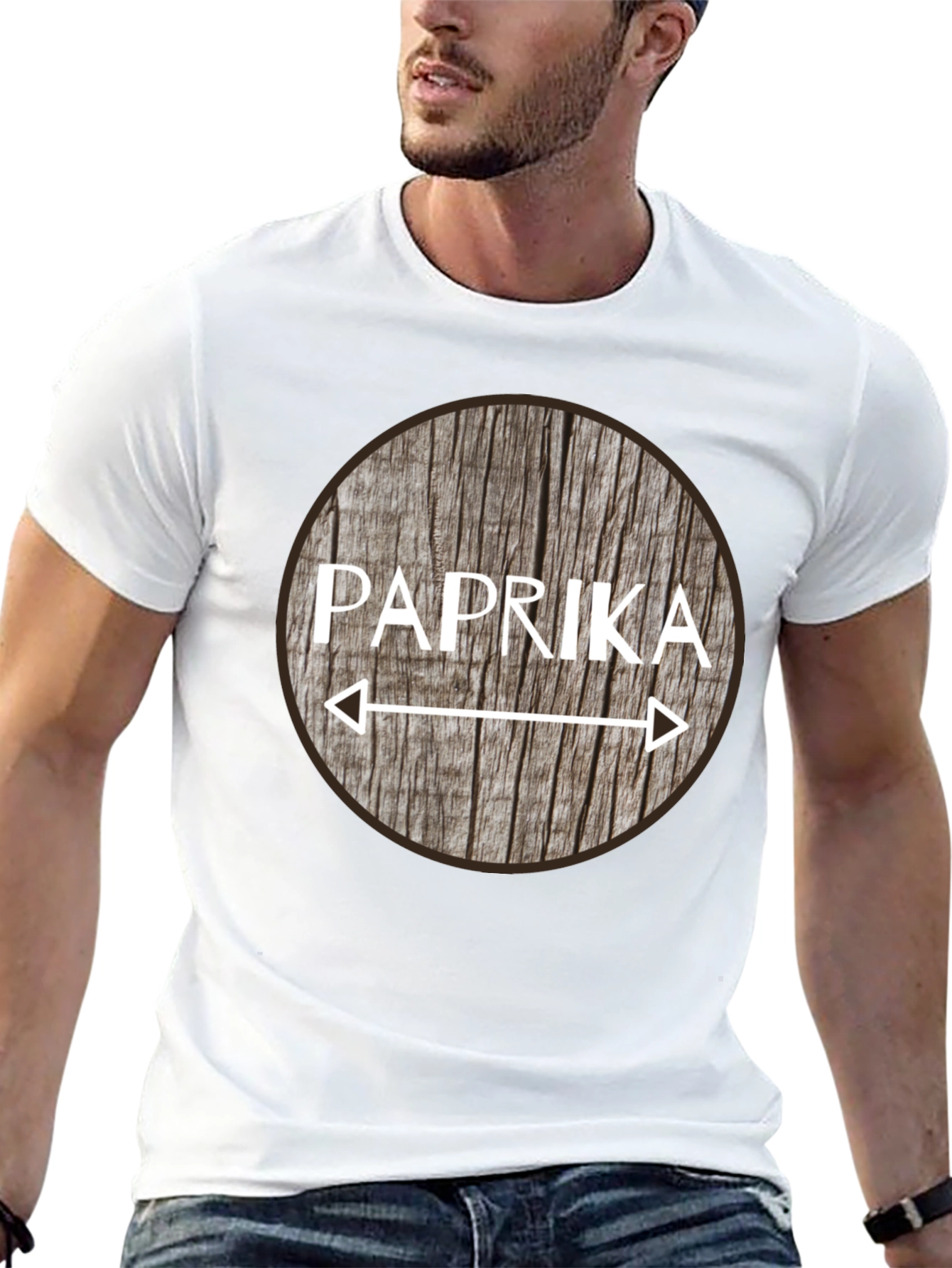 Paprika Arrow T-Shirt - Unique Graphic Tee