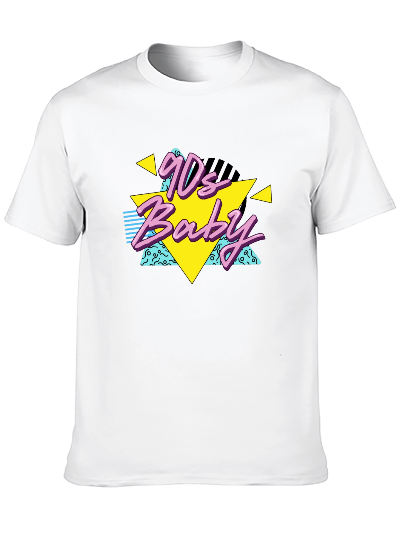 90s Baby Black T-Shirt Retro Style