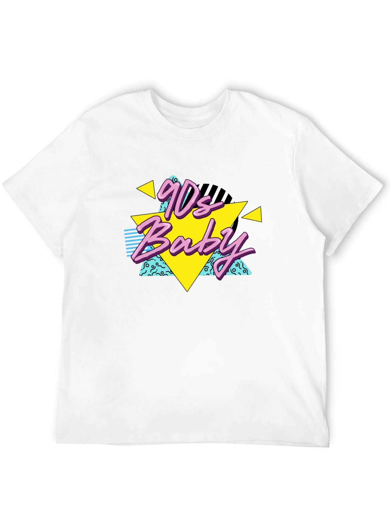 90s Baby Black T-Shirt Retro Style