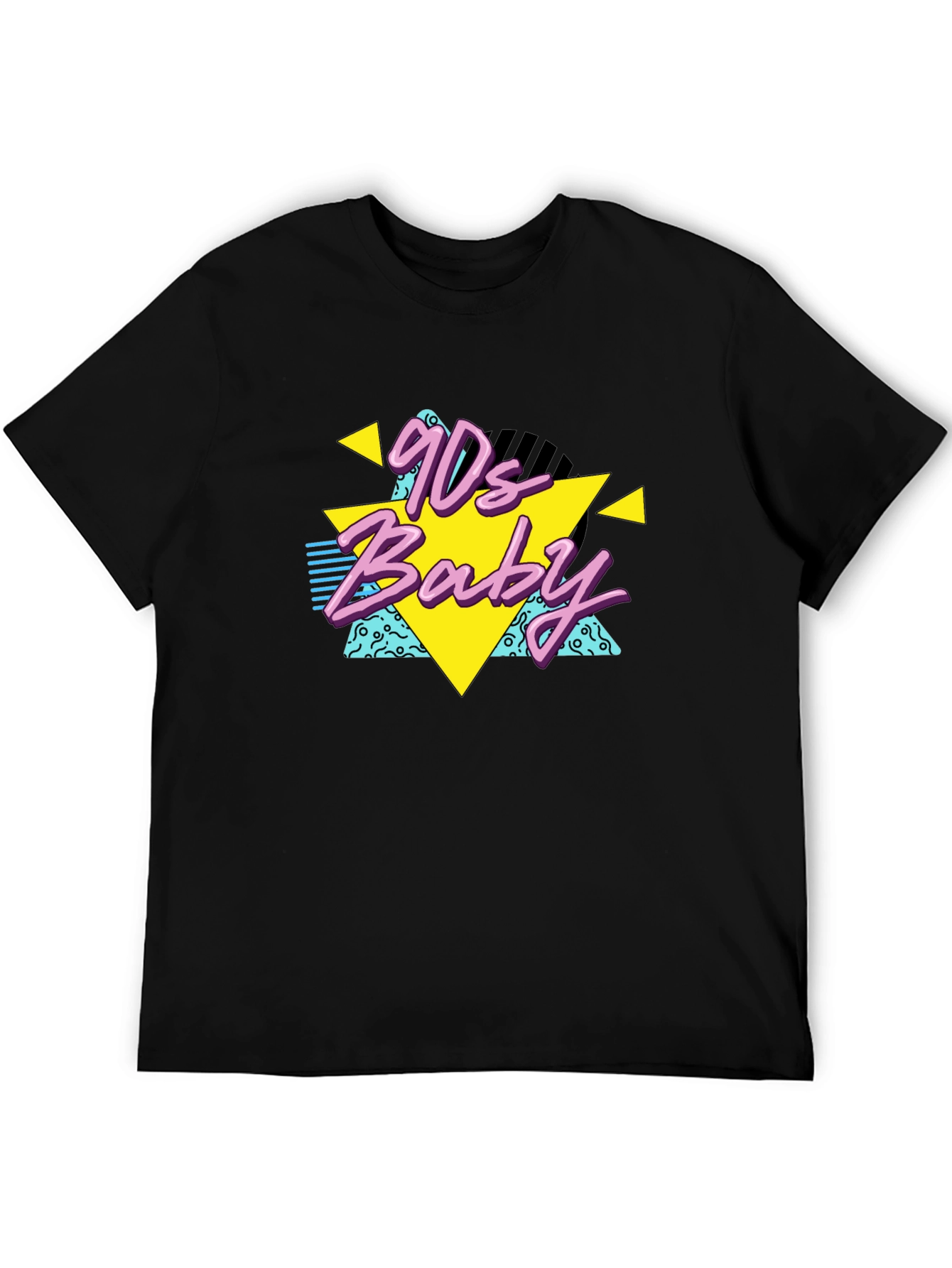 90s Baby Black T-Shirt Retro Style