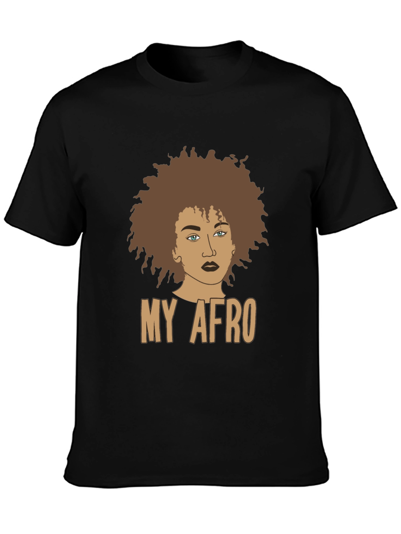 Afro Pride Tee - Black Unisex T-Shirt