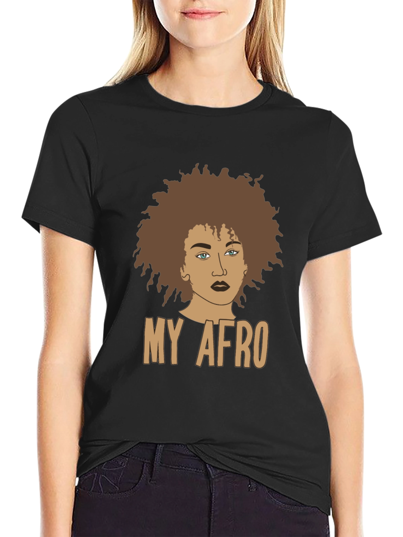 Afro Pride Tee - Black Unisex T-Shirt