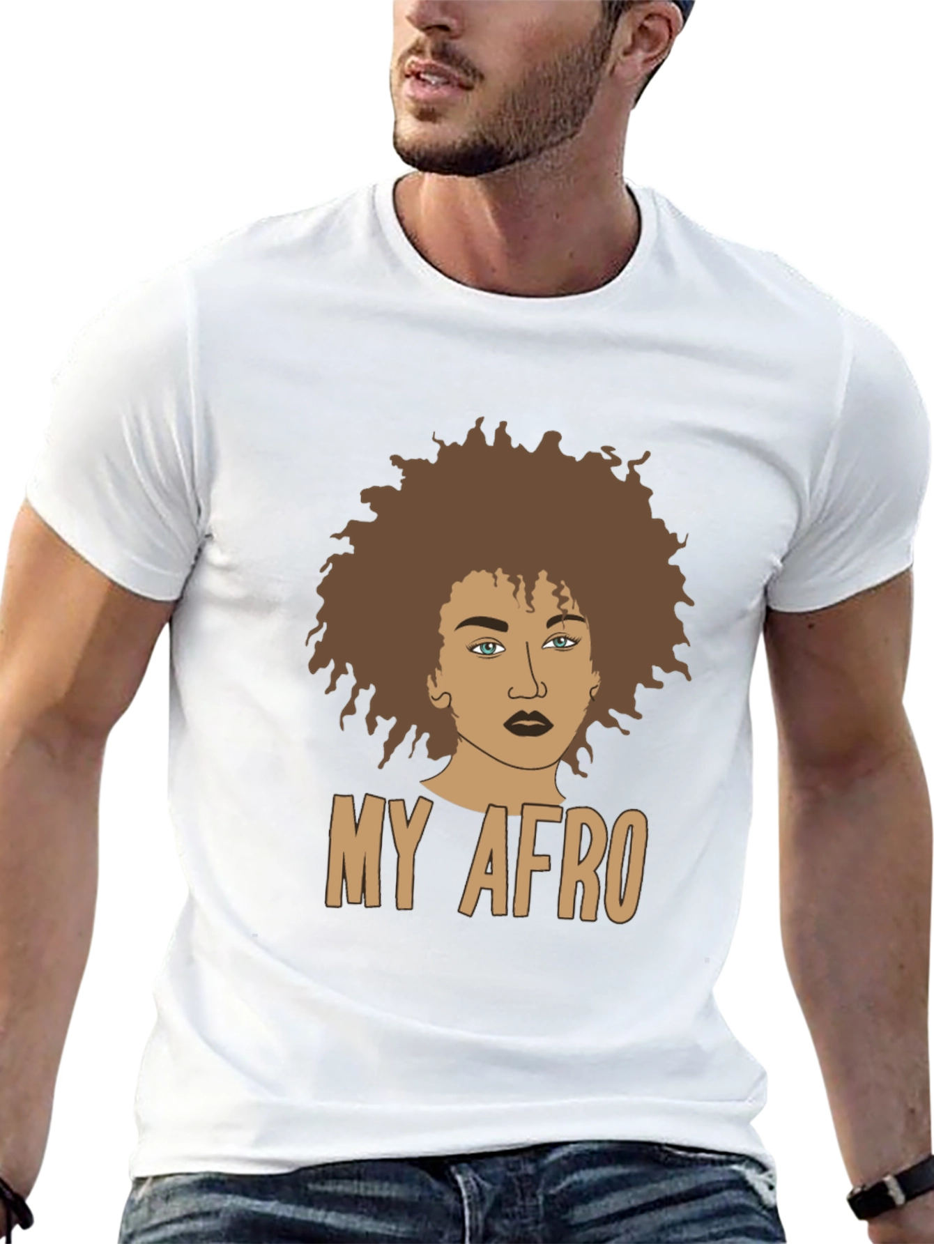 Afro Pride Tee - Black Unisex T-Shirt