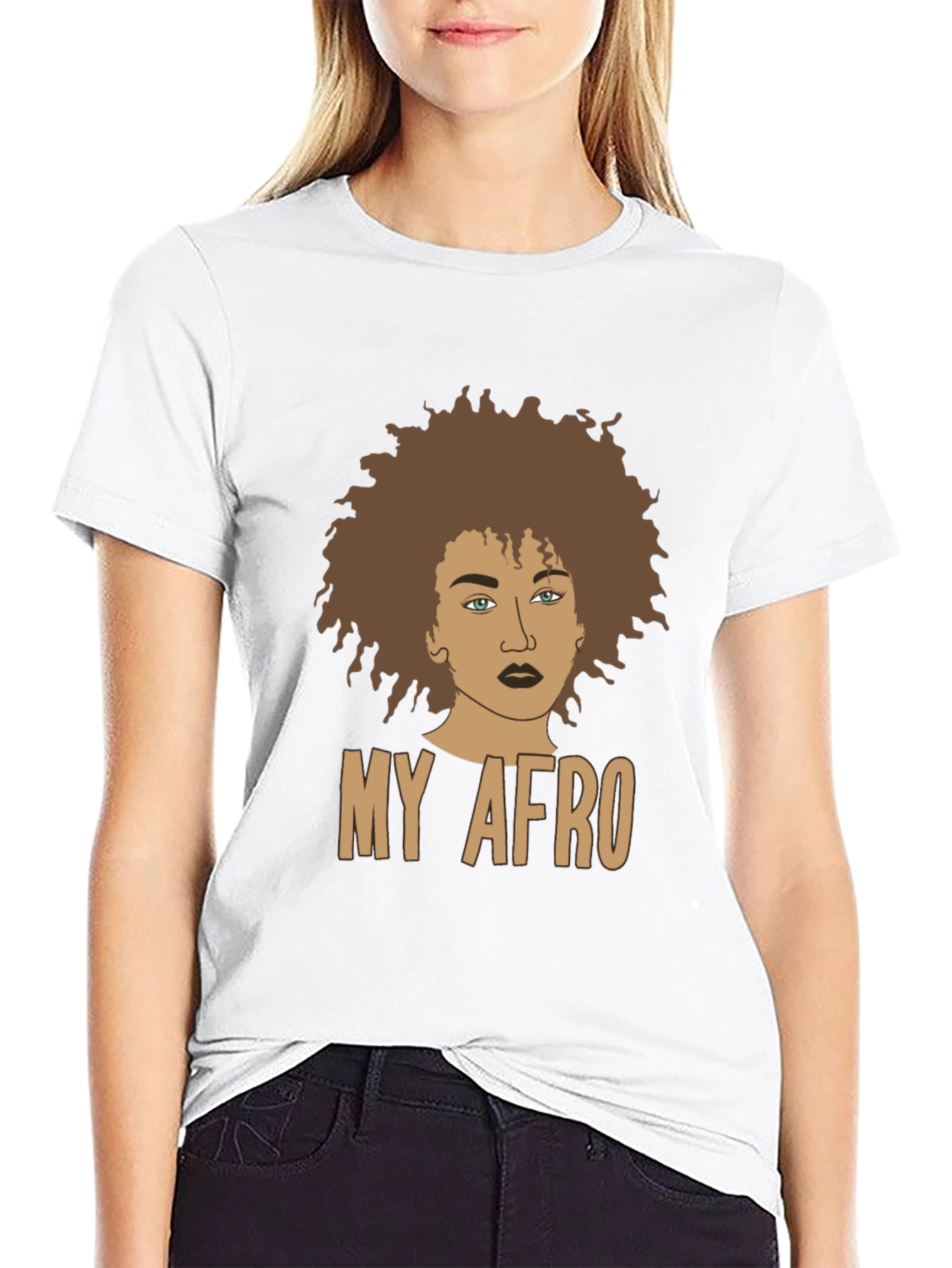 Afro Pride Tee - Black Unisex T-Shirt