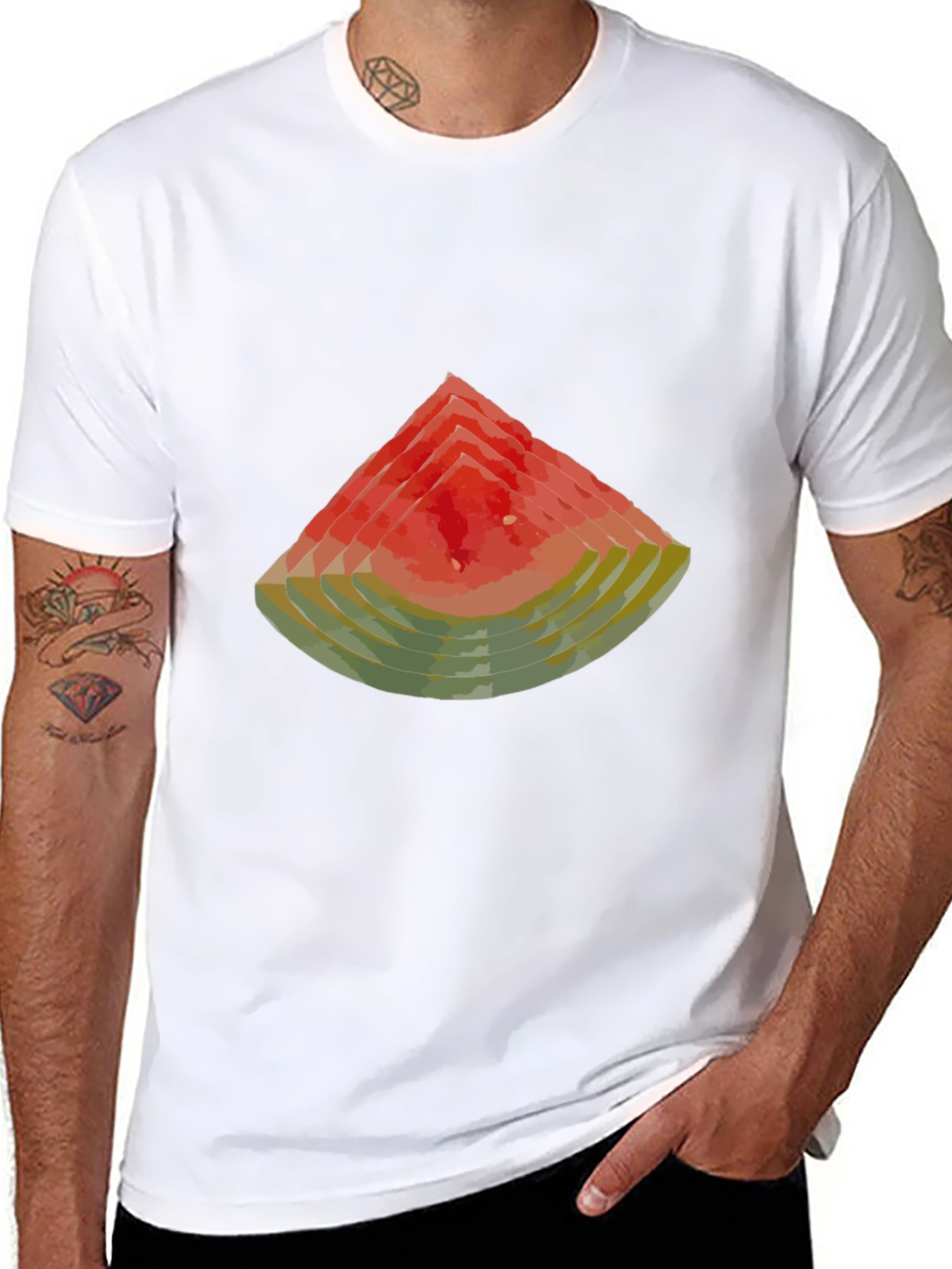 Watermelon Graphic Tee - Cool Casual Style