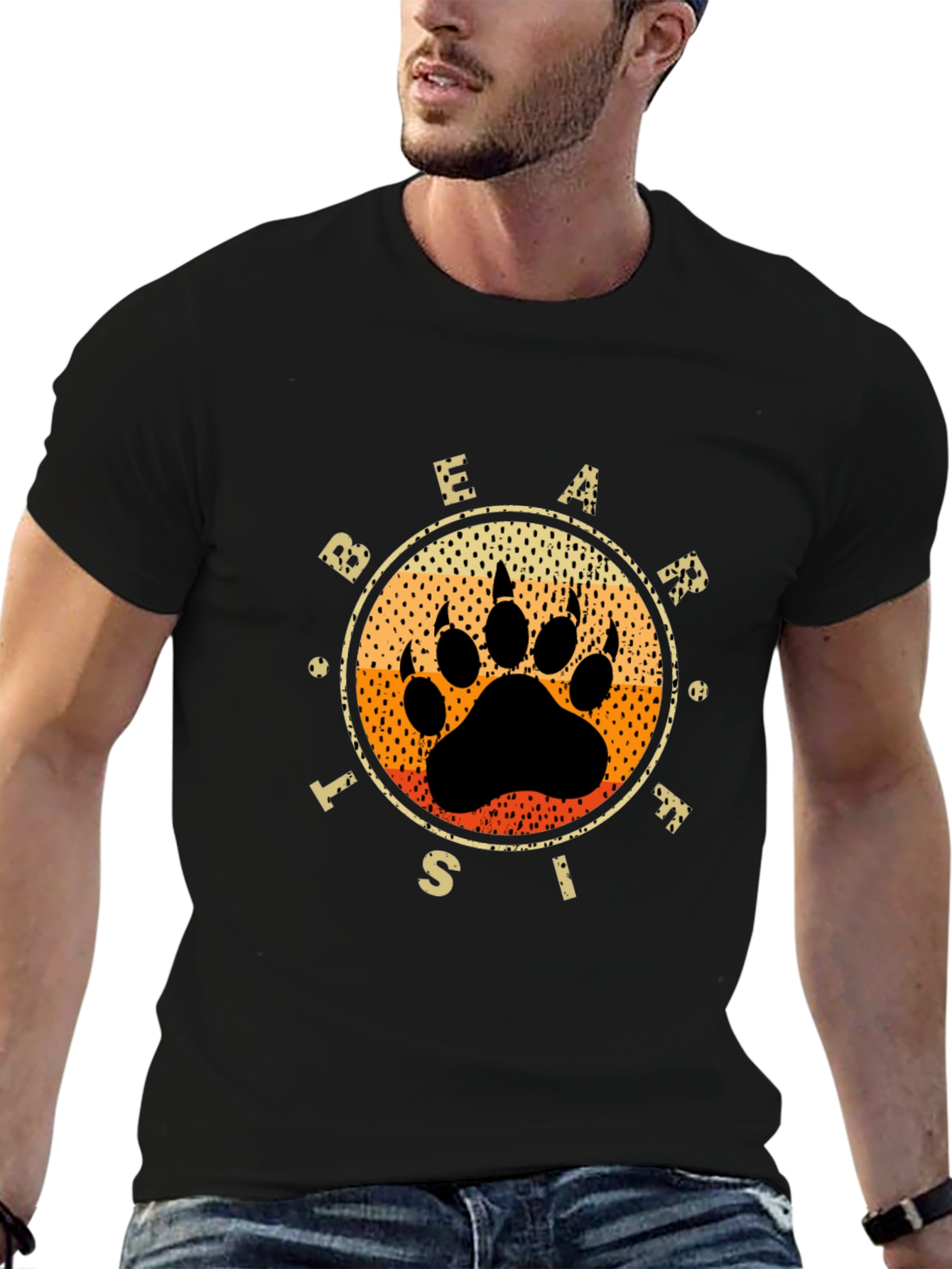 Bear Fist T-Shirt: Graphic Tee for Nature Lovers