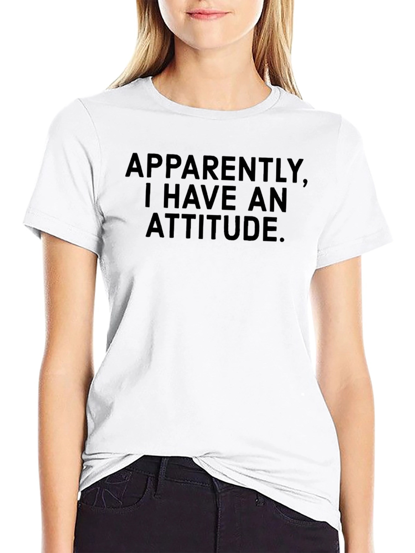 Attitude Graphic Tee - Soft Cotton T-Shirt