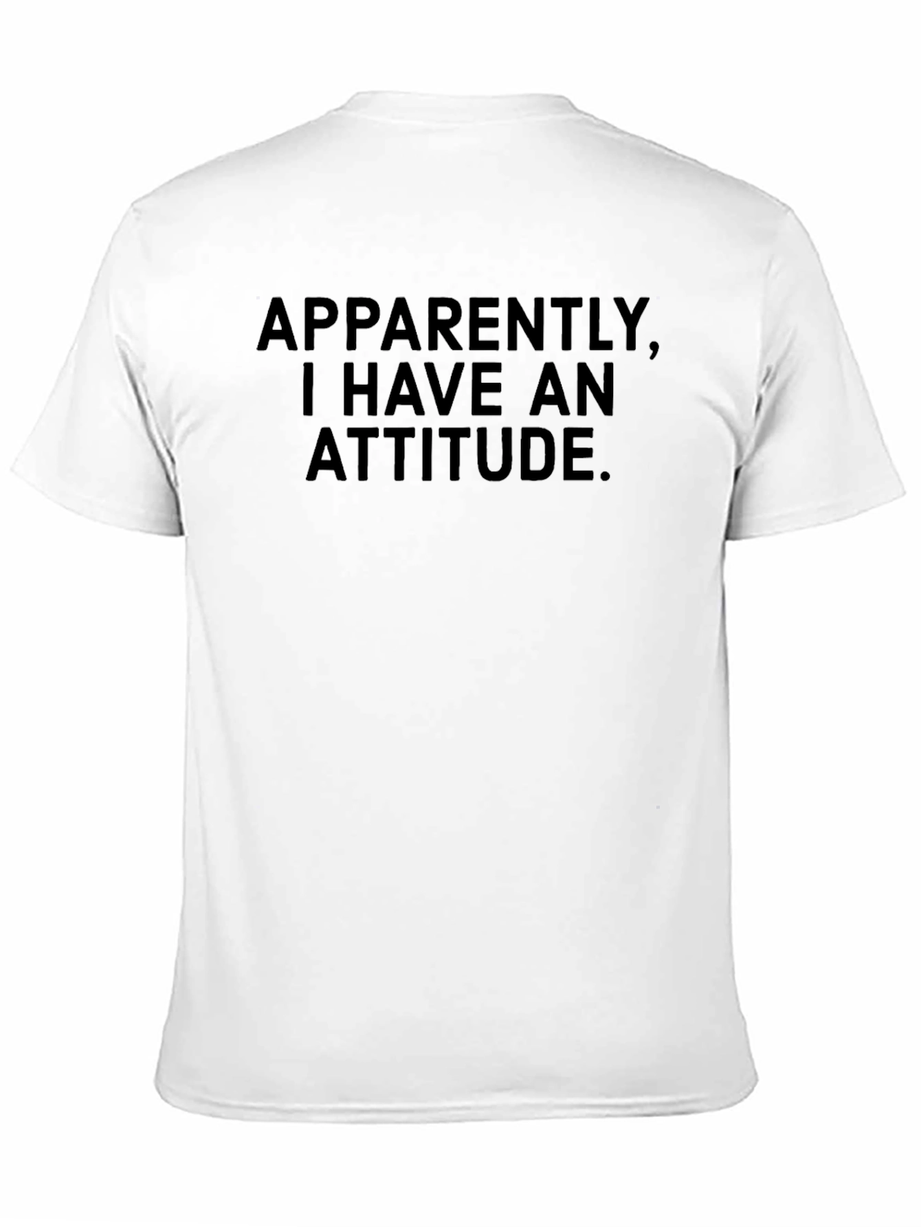 Attitude Graphic Tee - Soft Cotton T-Shirt