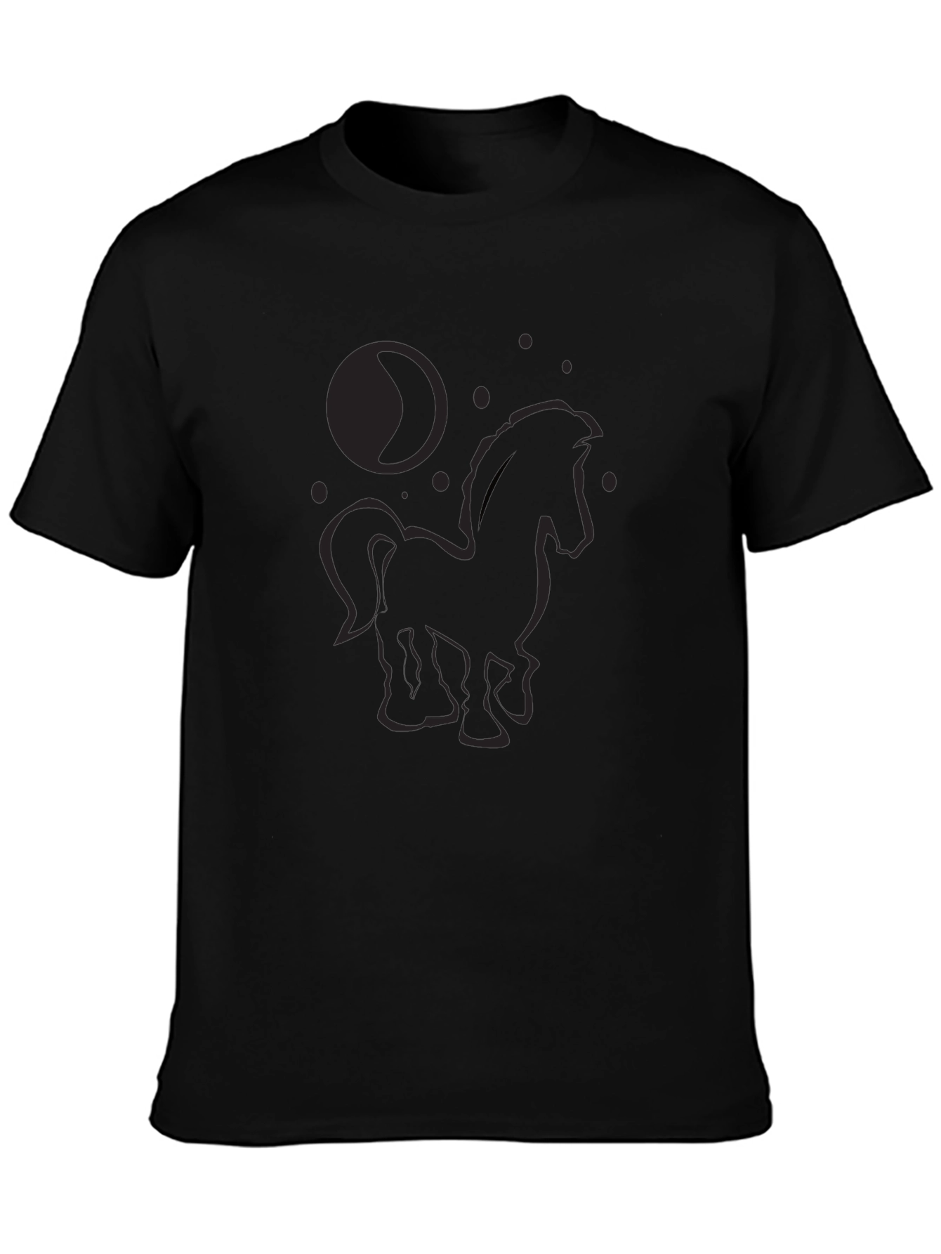 Horse Moon Graphic T-Shirt