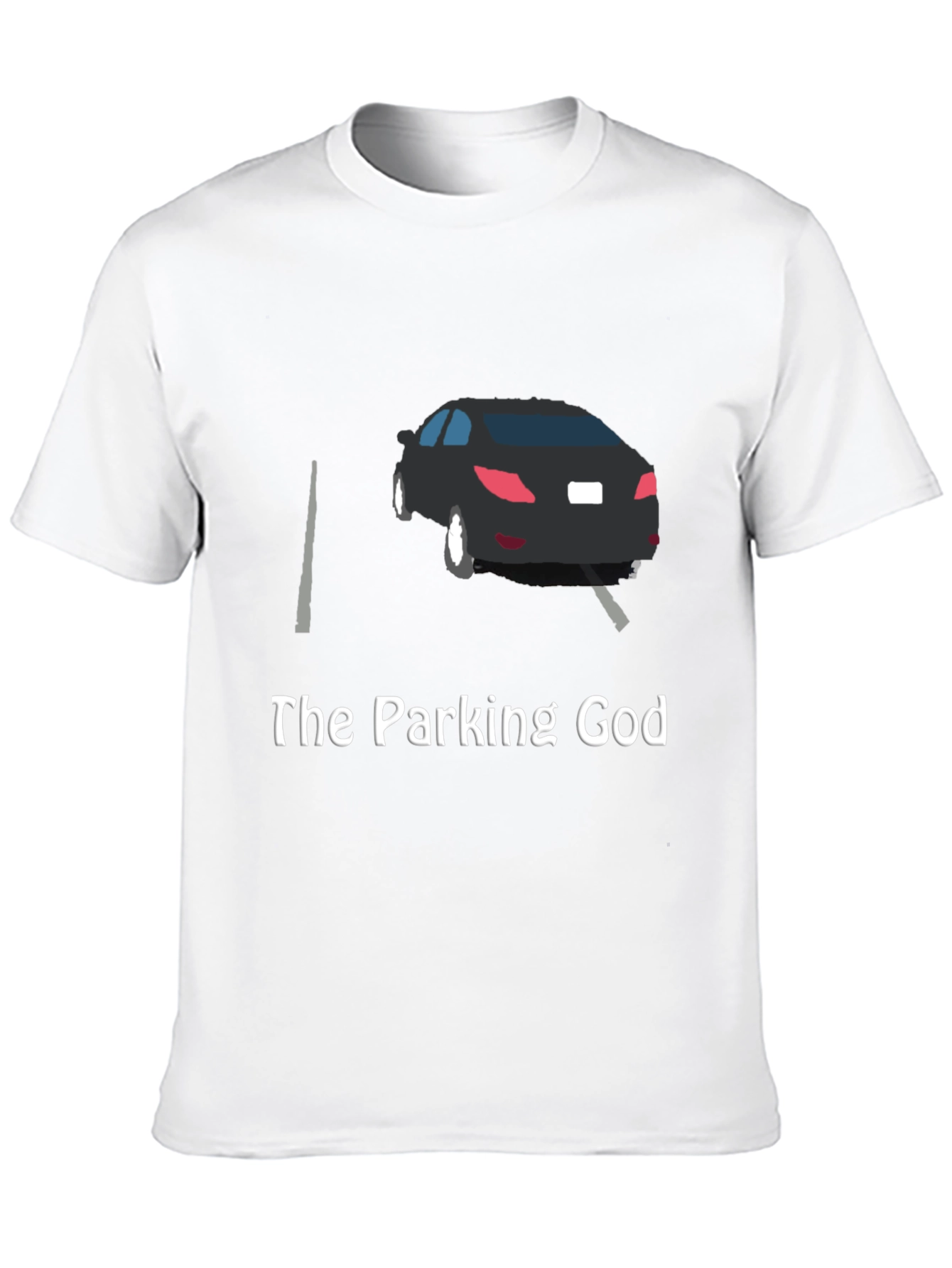 The Parking God T-Shirt - Funny Car Design