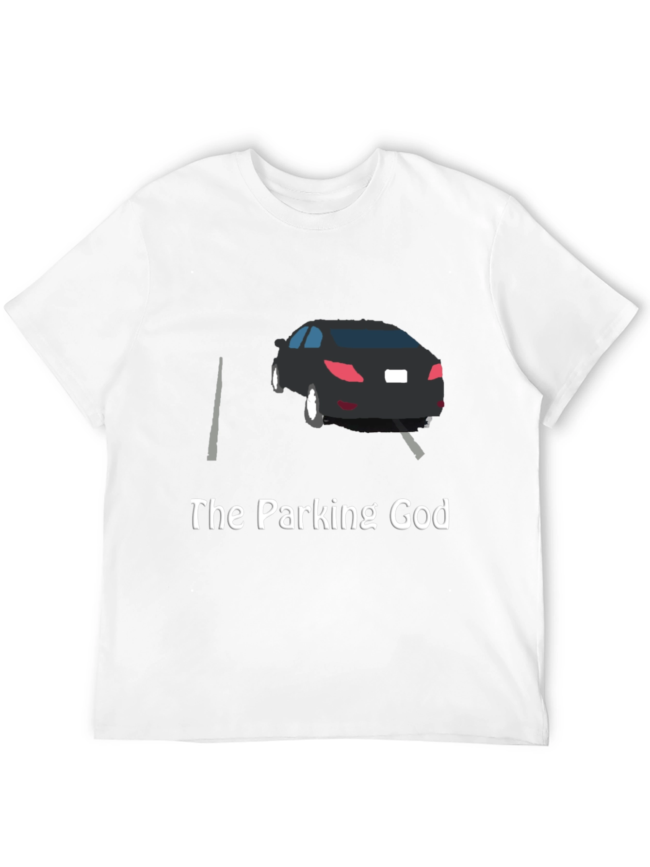 The Parking God T-Shirt - Funny Car Design