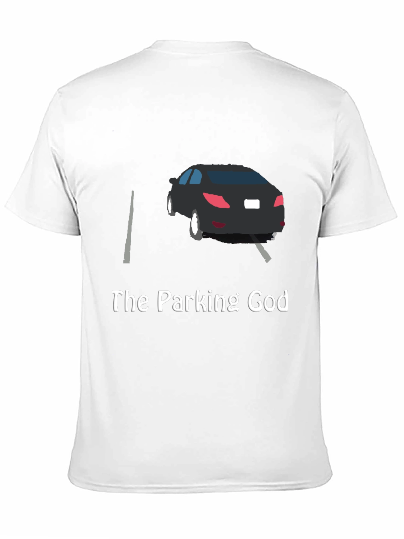 The Parking God T-Shirt - Funny Car Design
