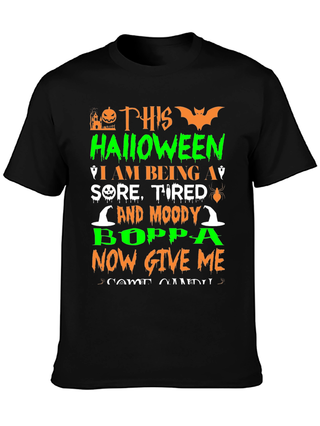 Halloween Boppa Graphic Tee
