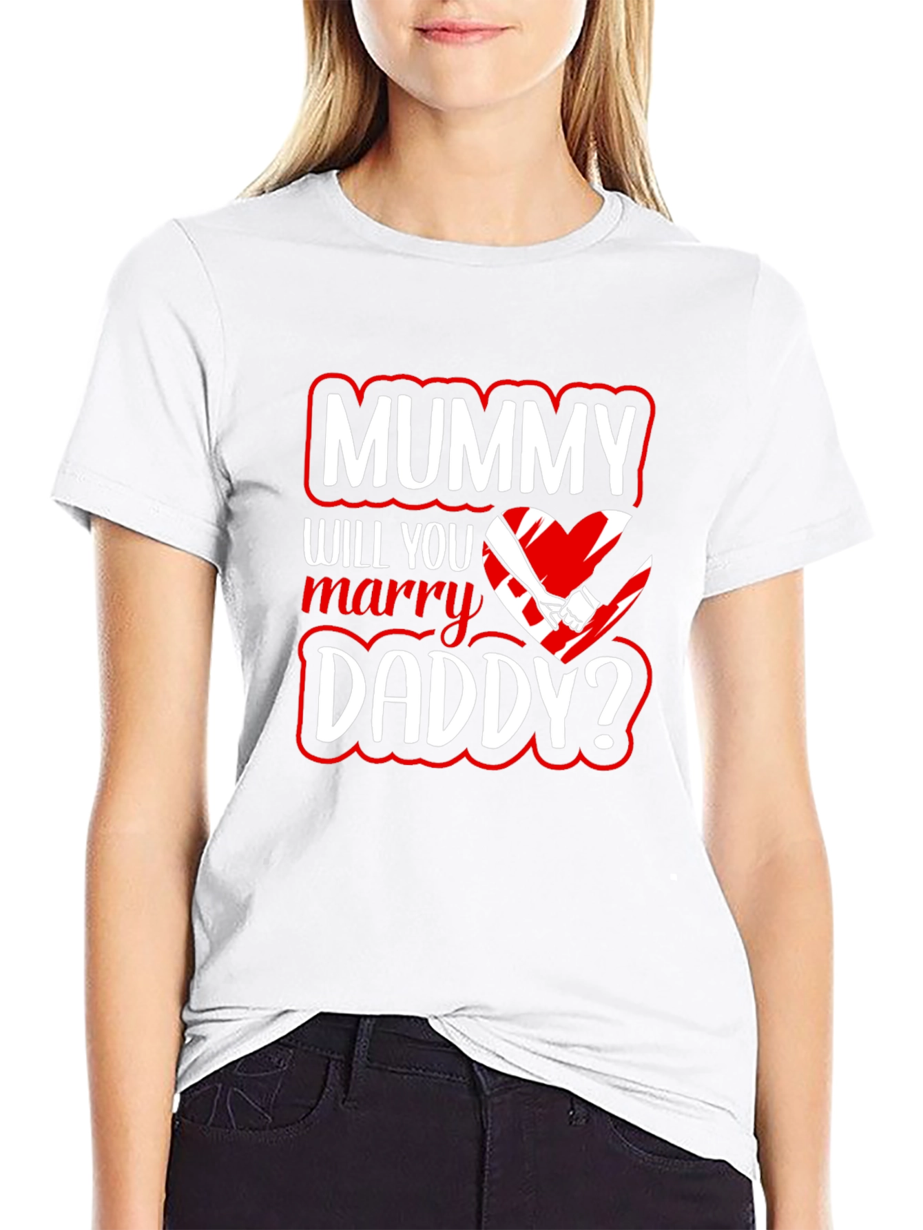 Mummy Will You Marry Daddy? Graphic Tee