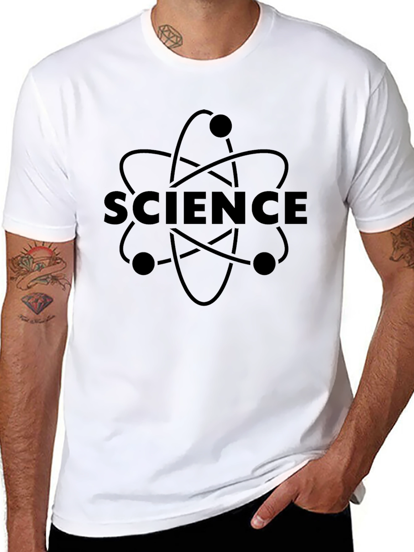 Science Atom T-Shirt - Stylish & Geeky