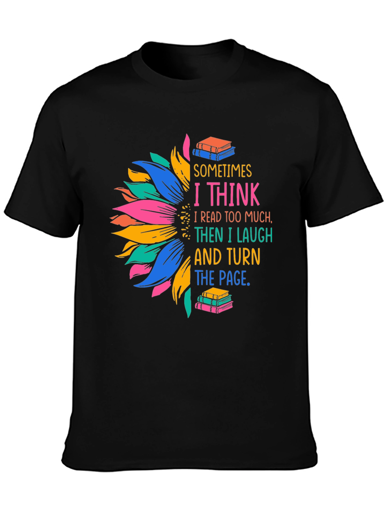 Book Lover Graphic Tee - Funny Reading T-Shirt