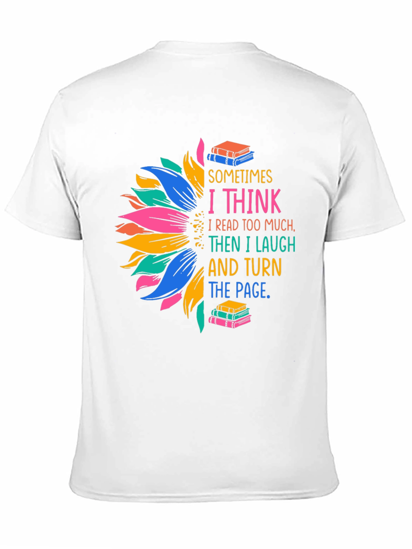 Book Lover Graphic Tee - Funny Reading T-Shirt