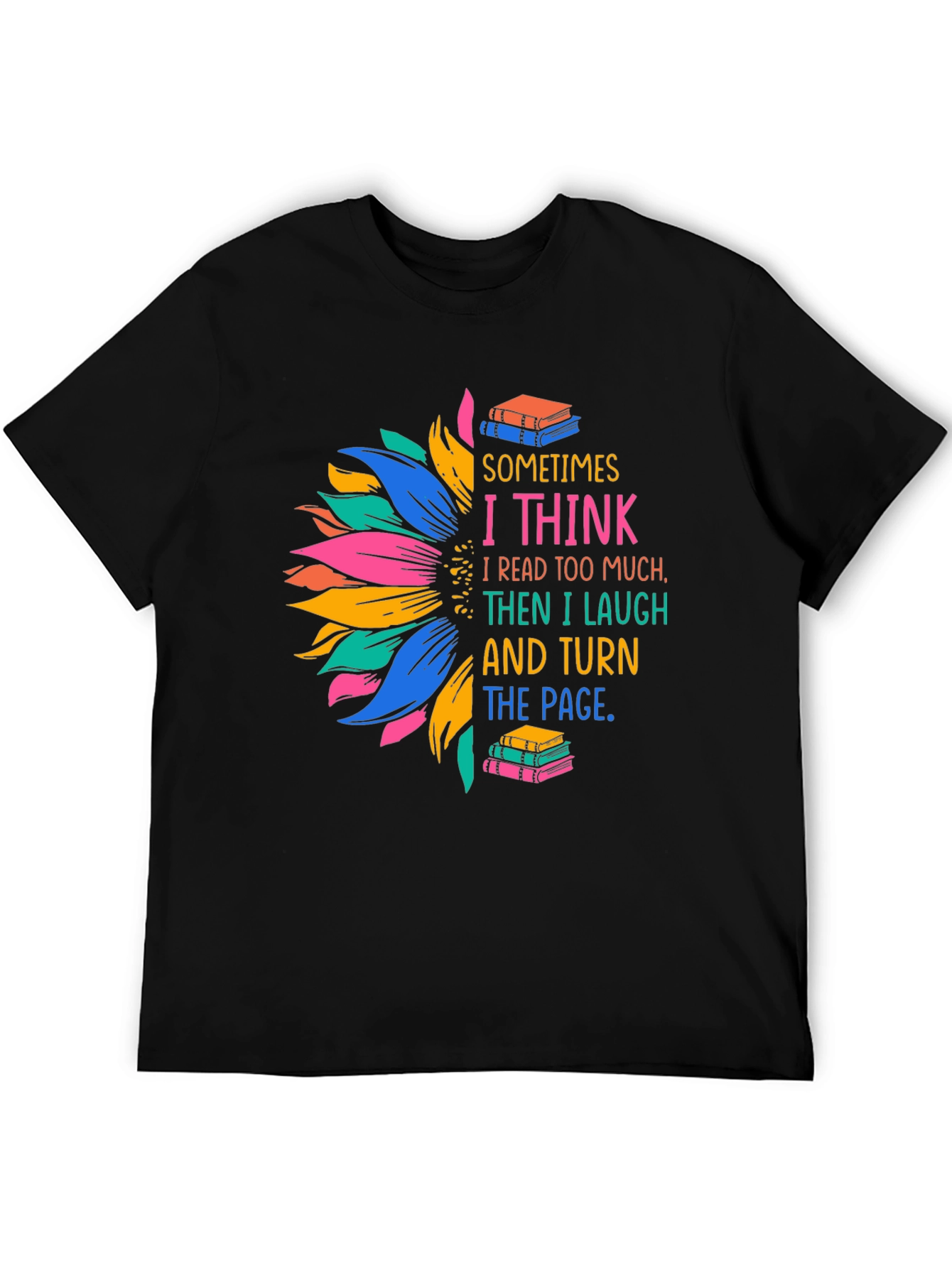 Book Lover Graphic Tee - Funny Reading T-Shirt