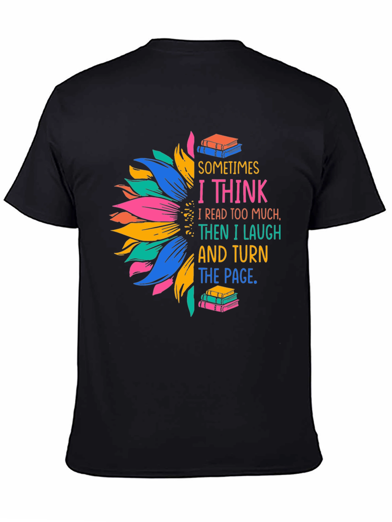 Book Lover Graphic Tee - Funny Reading T-Shirt
