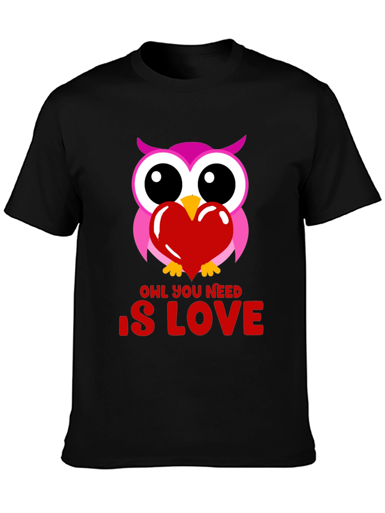 Owl You Need Is Love Graphic T-Shirt