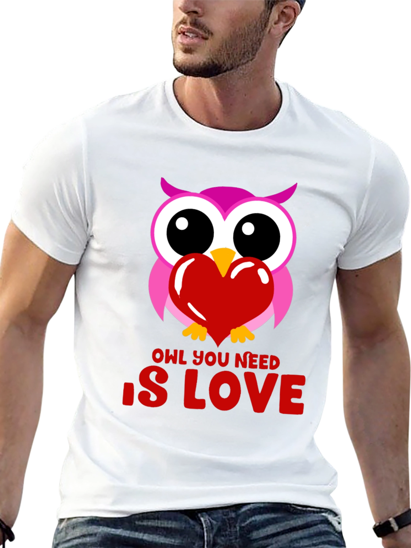 Owl You Need Is Love Graphic T-Shirt