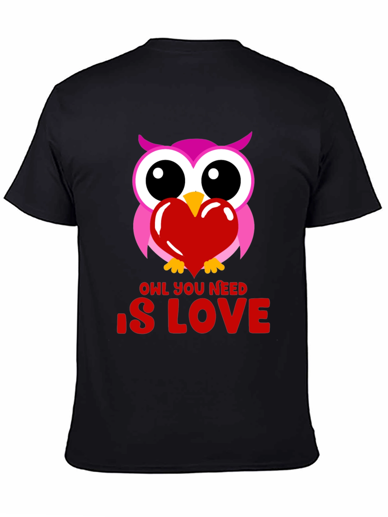 Owl You Need Is Love Graphic T-Shirt