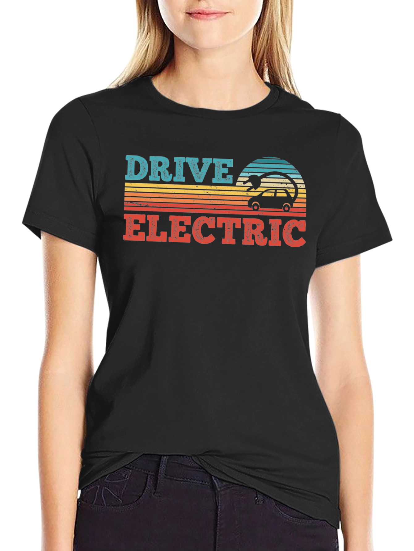 Drive Electric Retro T-Shirt