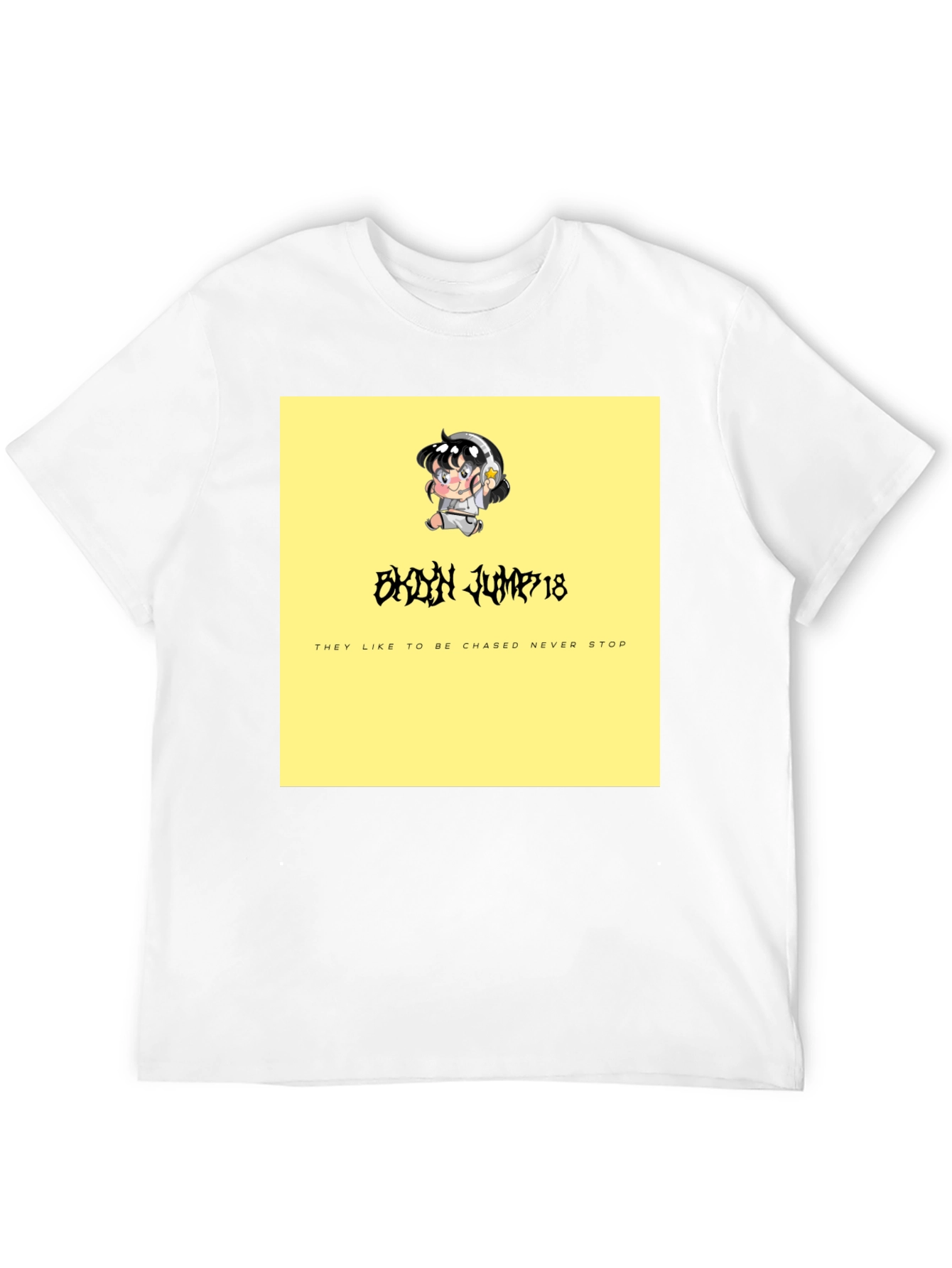 BKLYN JUMP 18 Graphic Print Tee