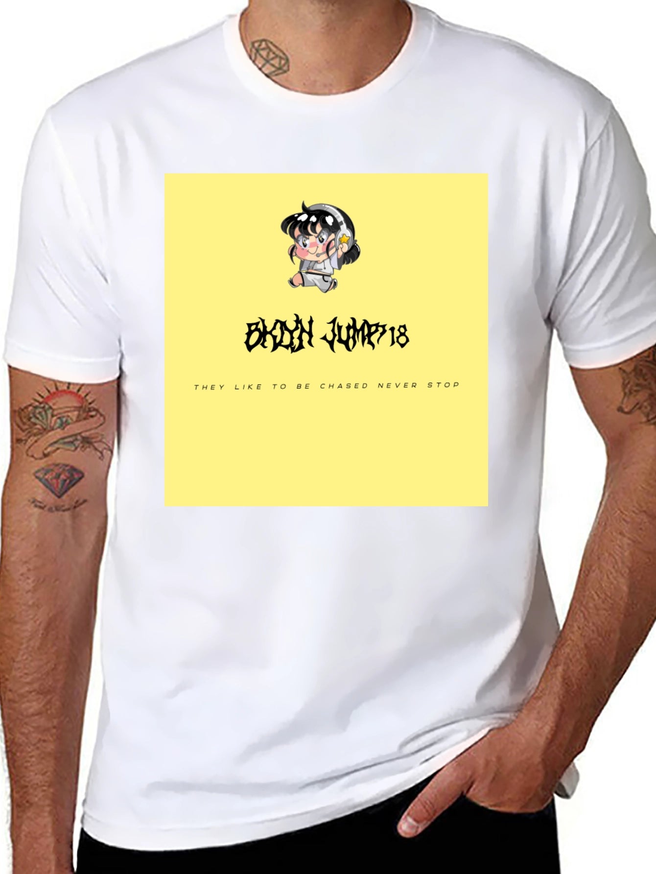 BKLYN JUMP 18 Graphic Print Tee