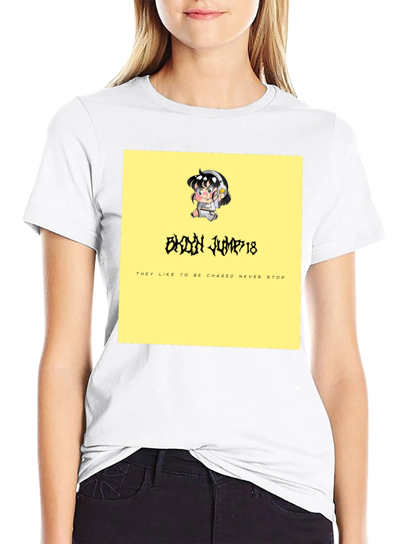 BKLYN JUMP 18 Graphic Print Tee