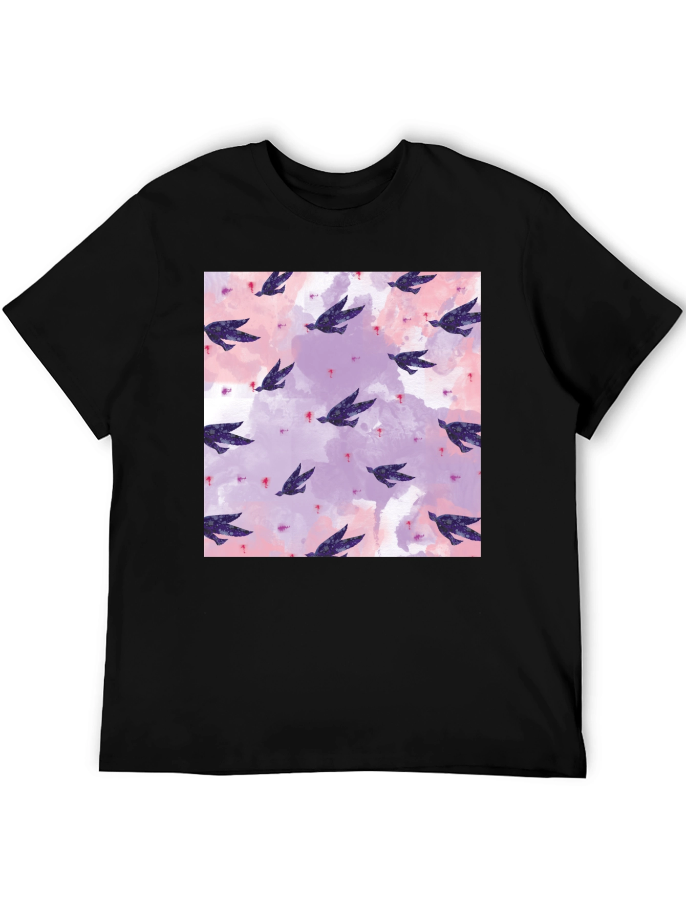 Watercolor Birds Graphic Tee