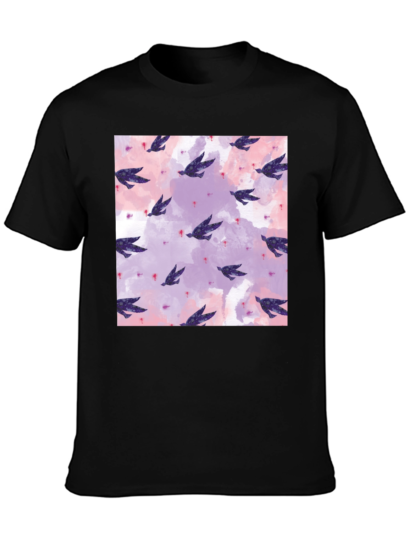 Watercolor Birds Graphic Tee