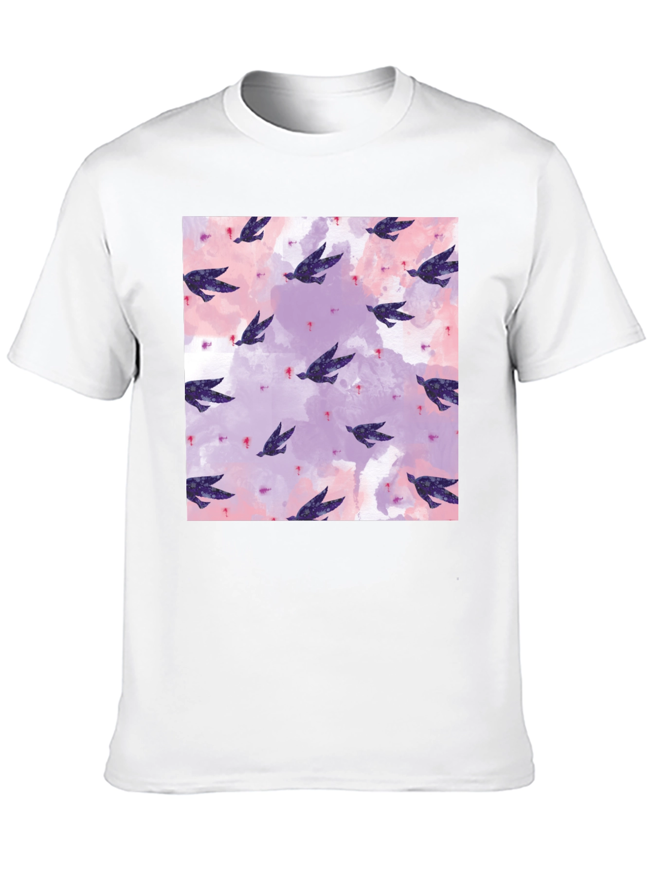 Watercolor Birds Graphic Tee