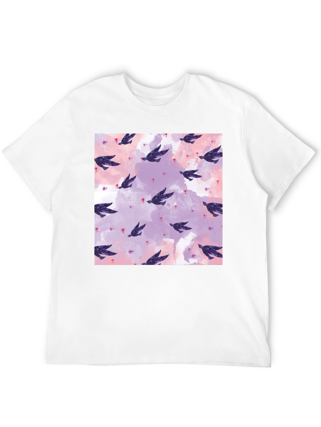Watercolor Birds Graphic Tee