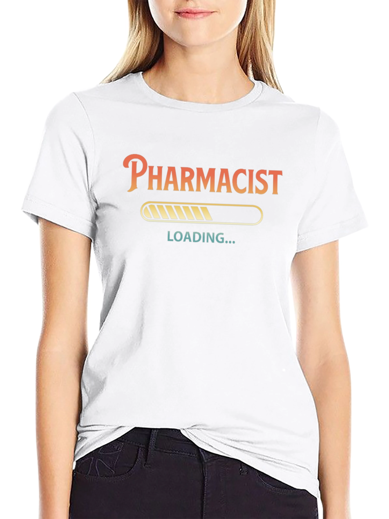 Pharmacist Loading Funny Graphic T-Shirt