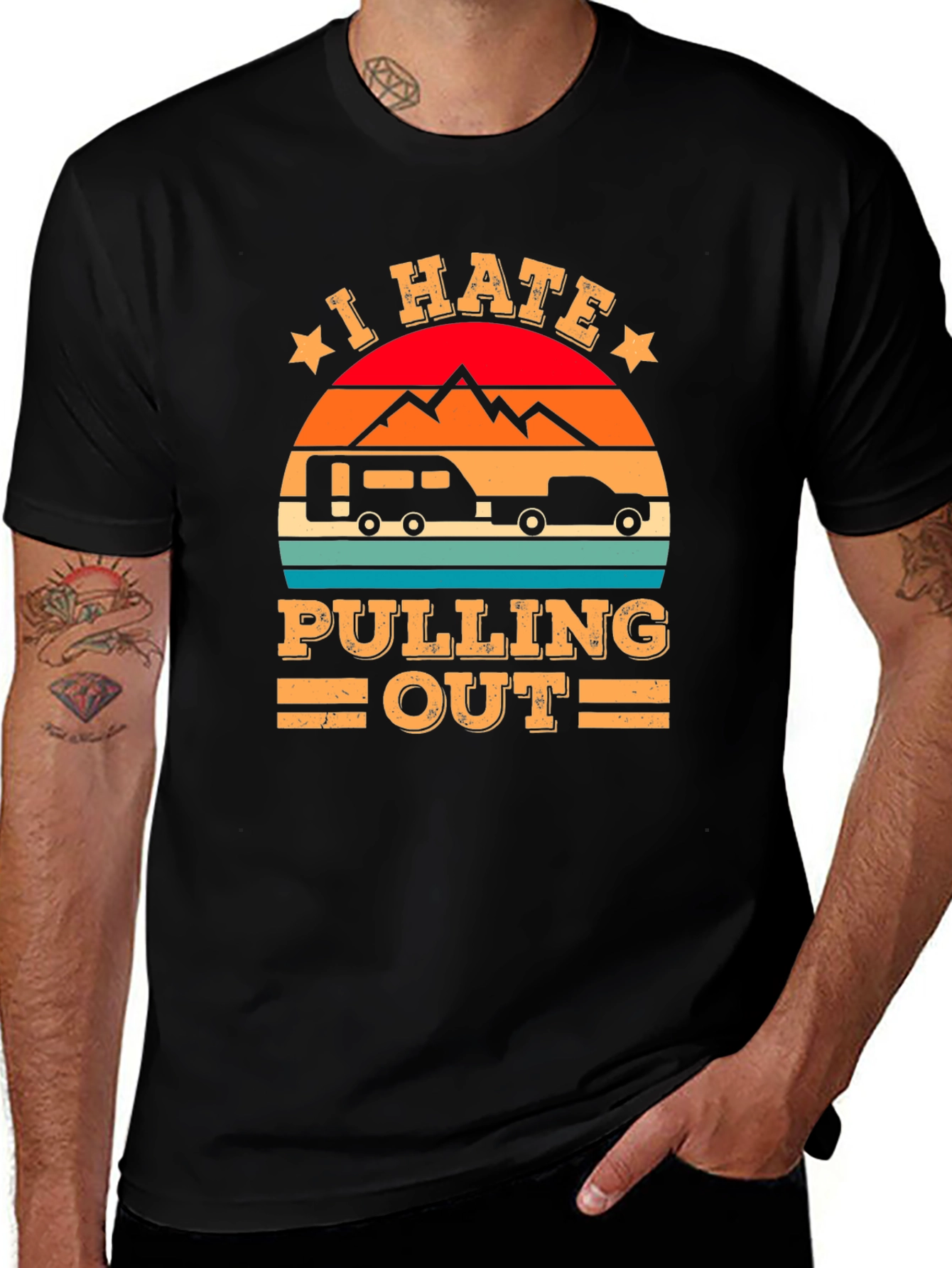 I Hate Pulling Out Camping T-Shirt