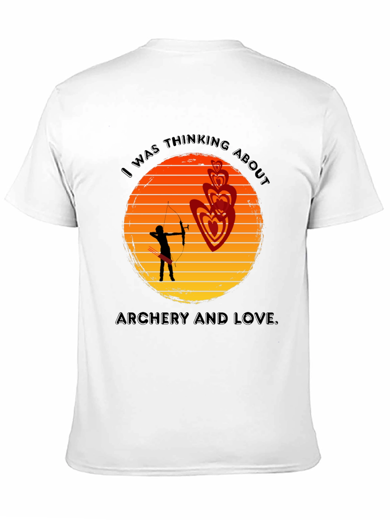 Archery & Love T-Shirt - Unique Graphic Tee