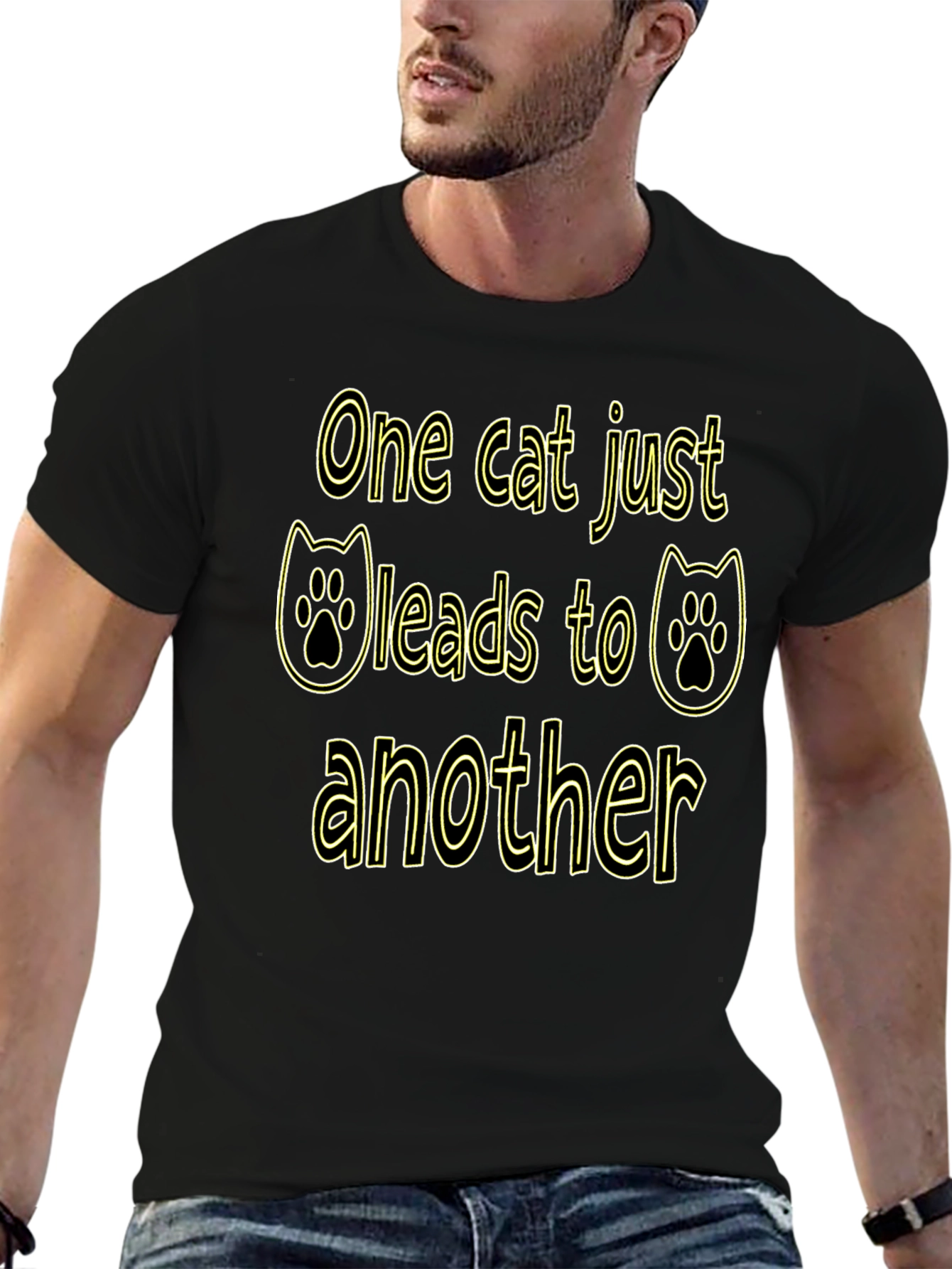 One Cat Leads to Another Graphic T-Shirt