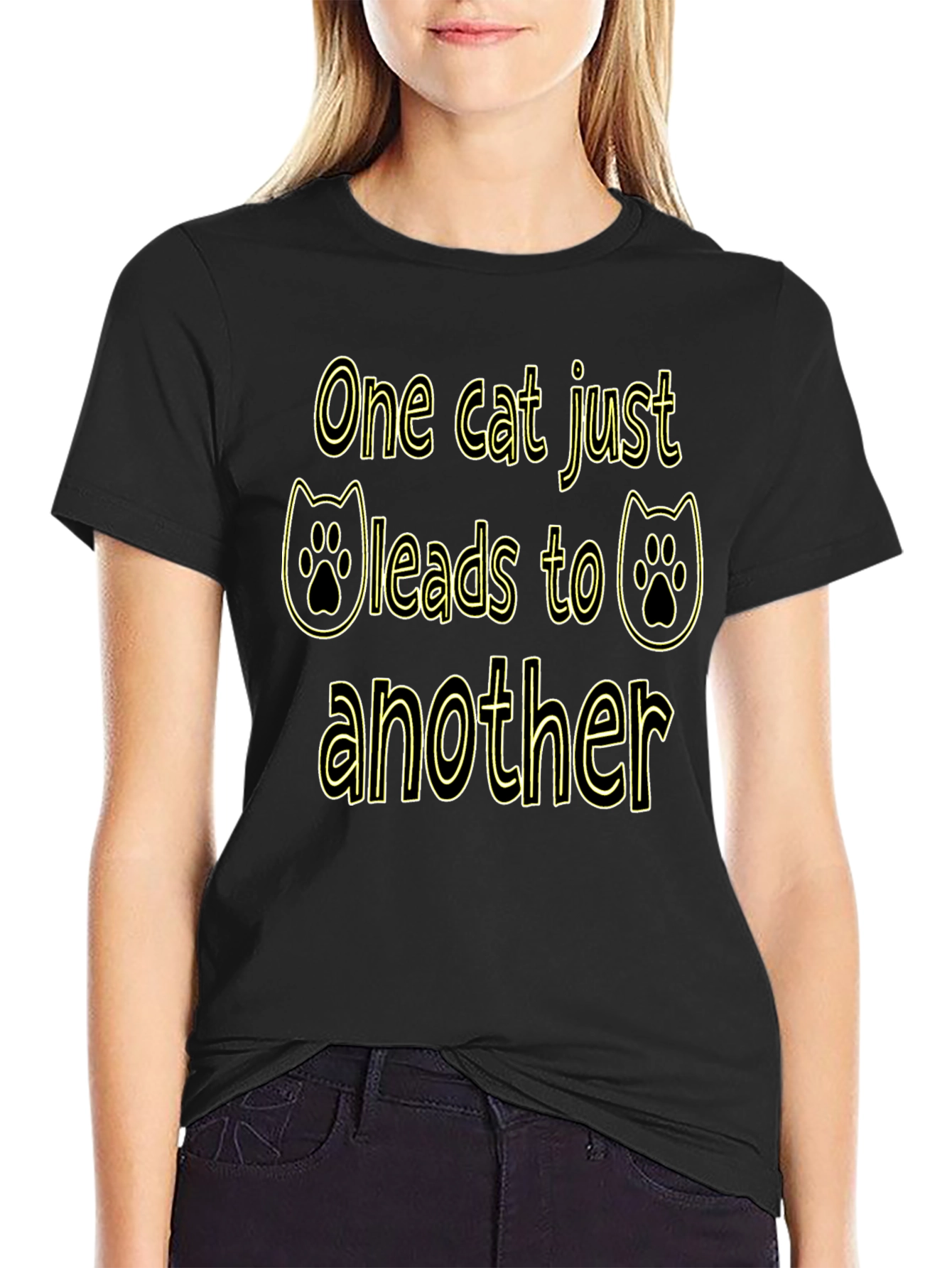 One Cat Leads to Another Graphic T-Shirt