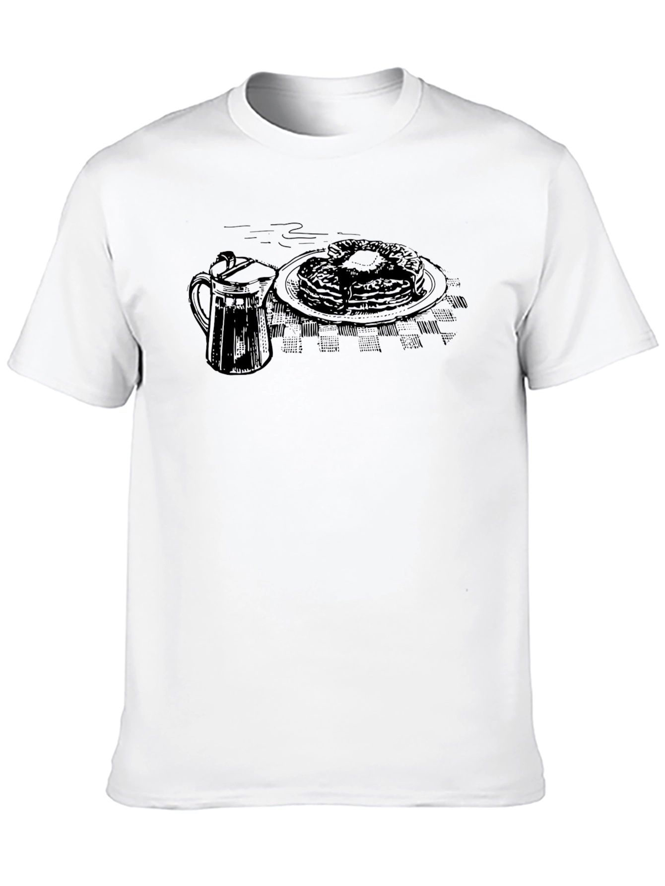 Pancake Breakfast Graphic T-Shirt