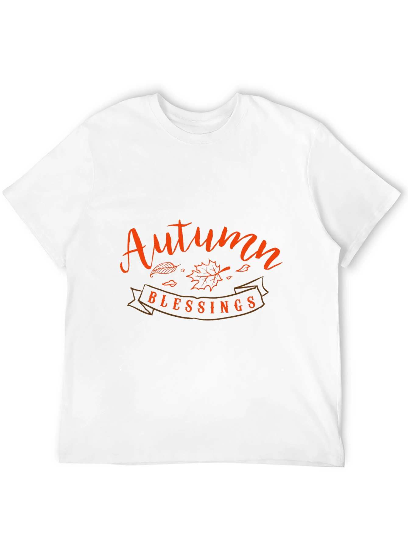 Autumn Blessings Graphic Tee - Stylish Fall T-Shirt