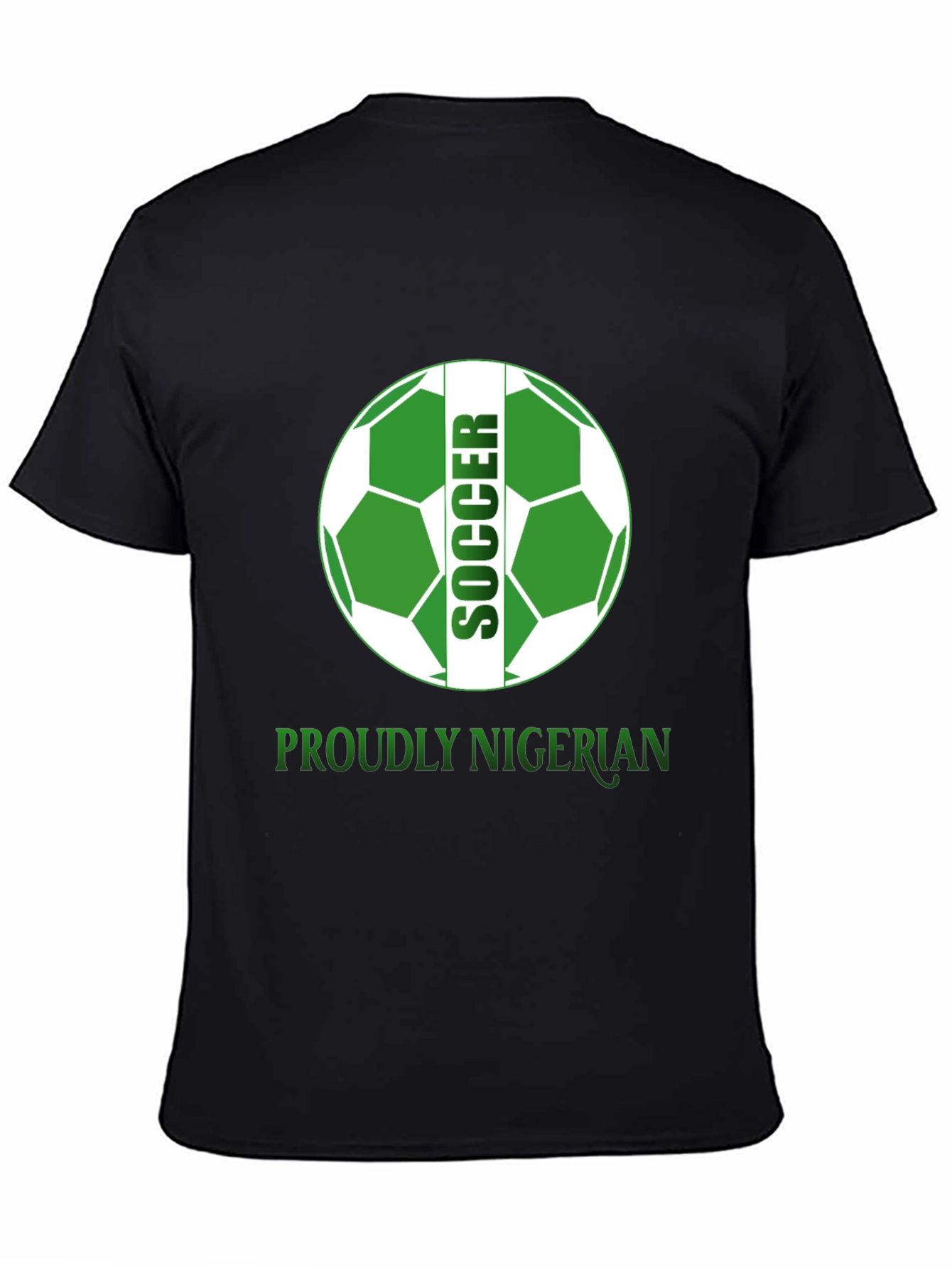 Proudly Nigerian Soccer T-Shirt