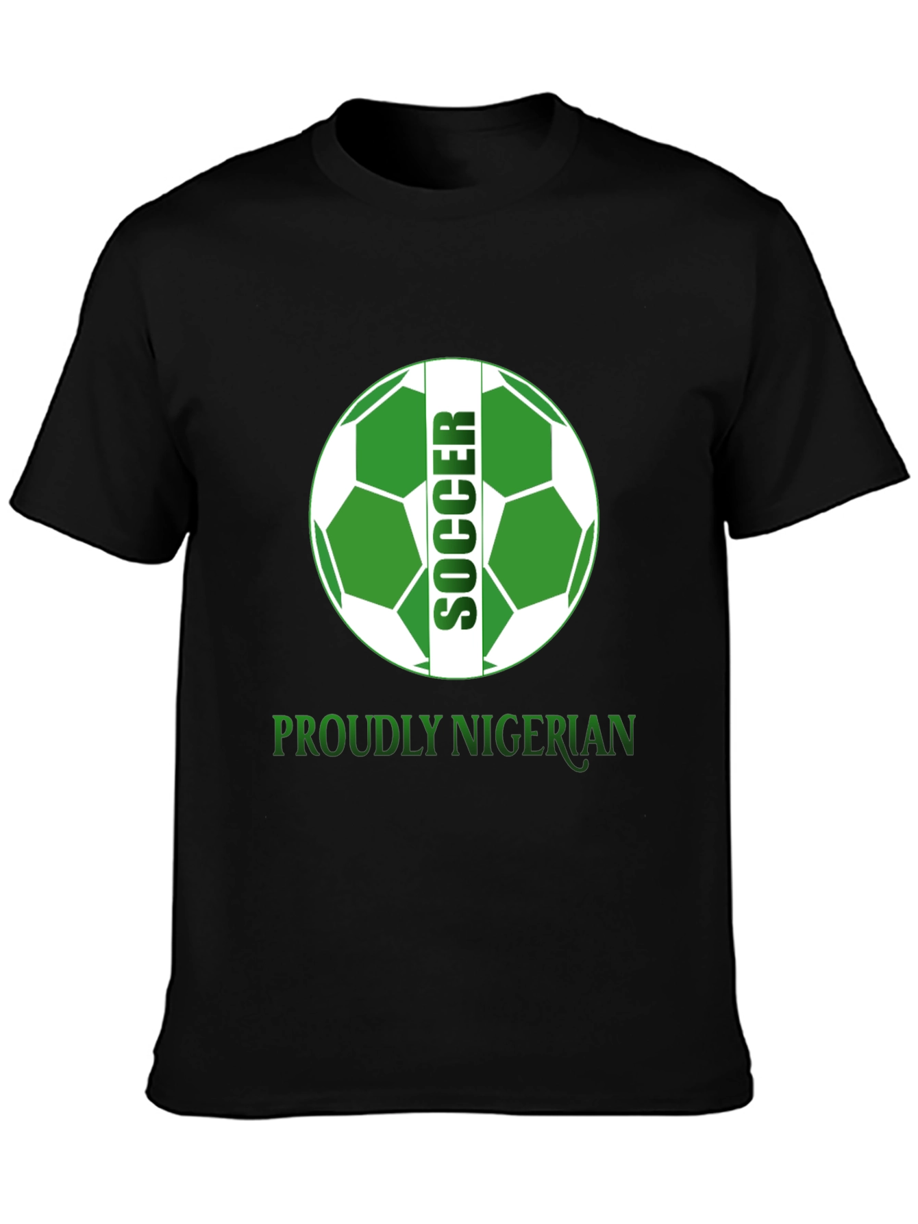 Proudly Nigerian Soccer T-Shirt