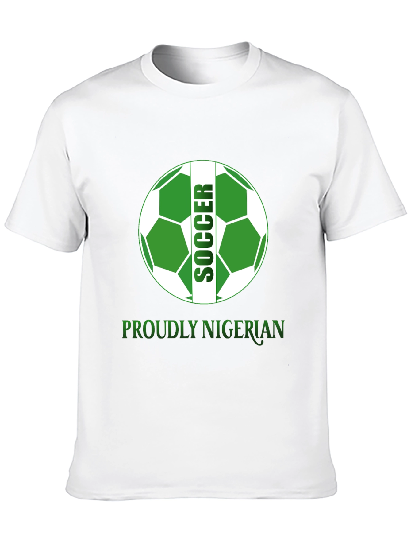 Proudly Nigerian Soccer T-Shirt