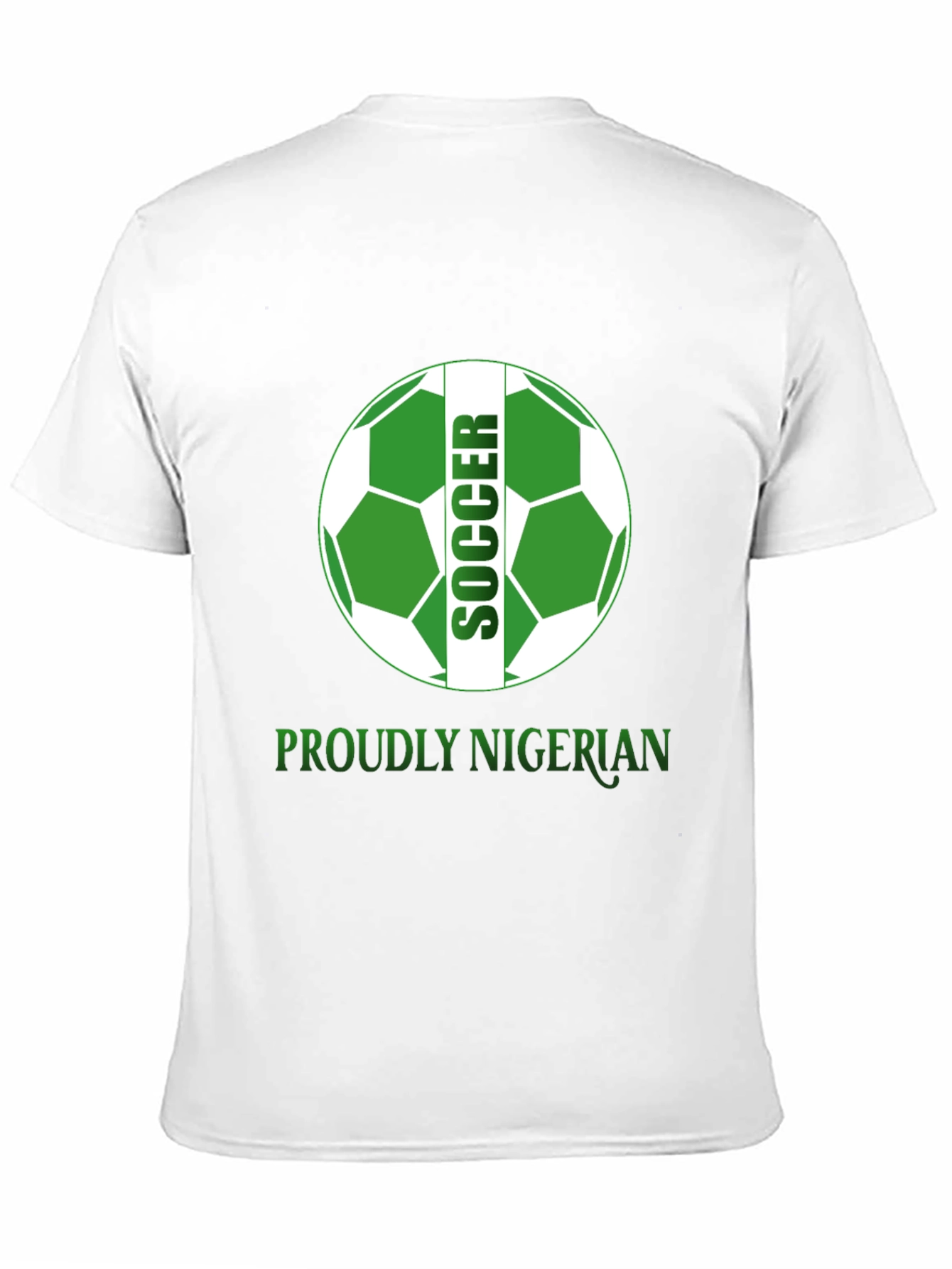 Proudly Nigerian Soccer T-Shirt