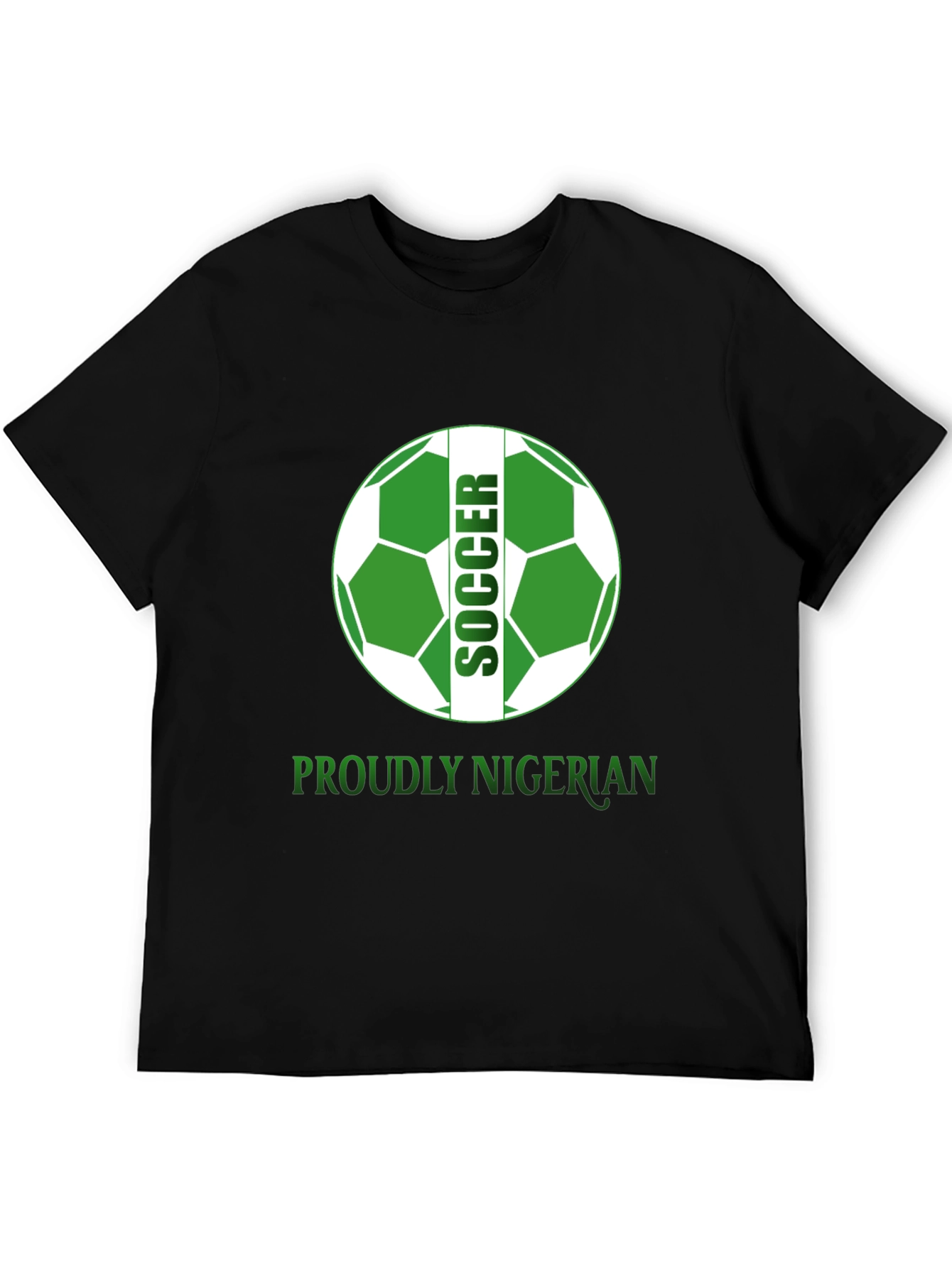Proudly Nigerian Soccer T-Shirt