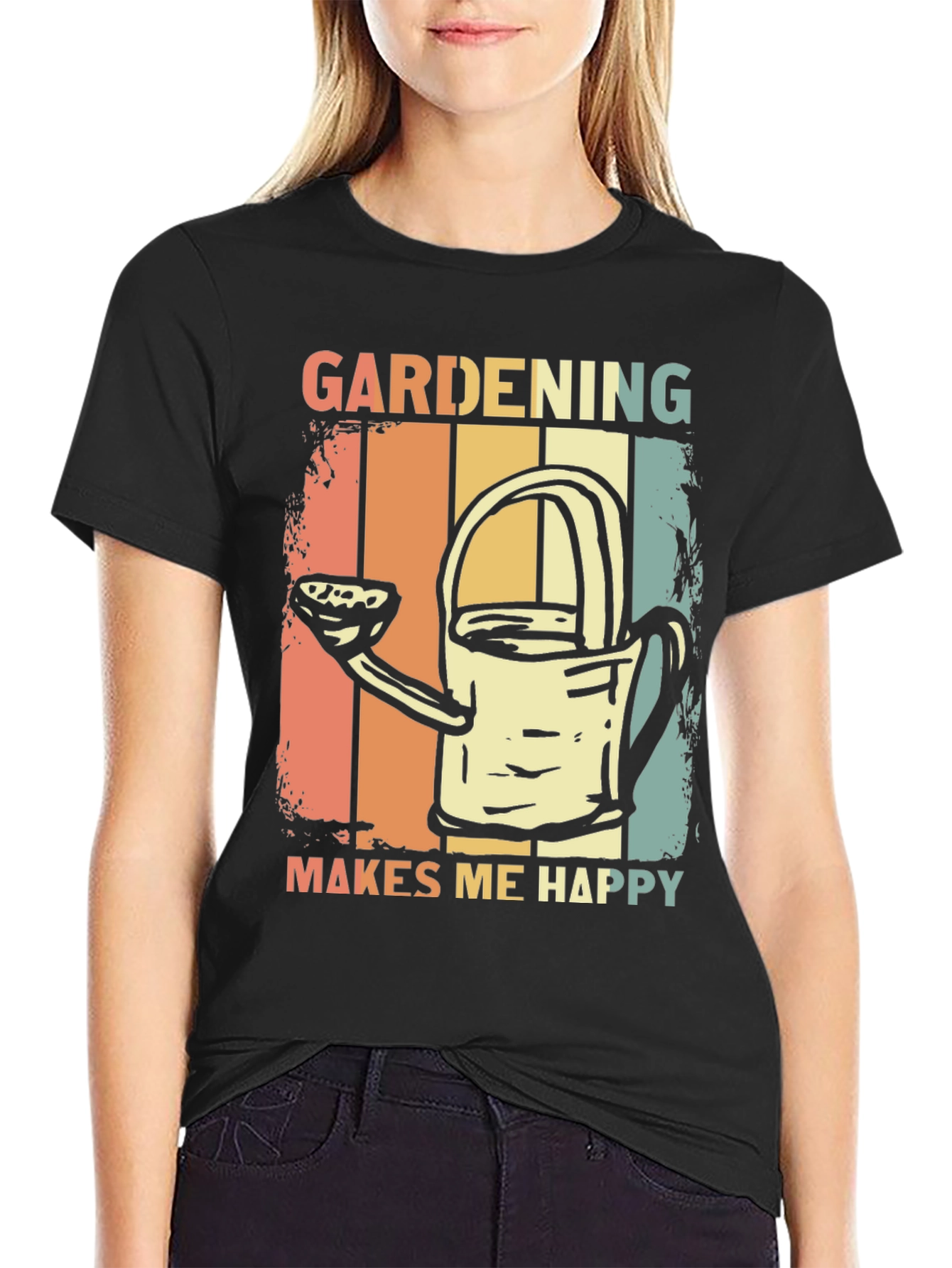Gardening Makes Me Happy Tee