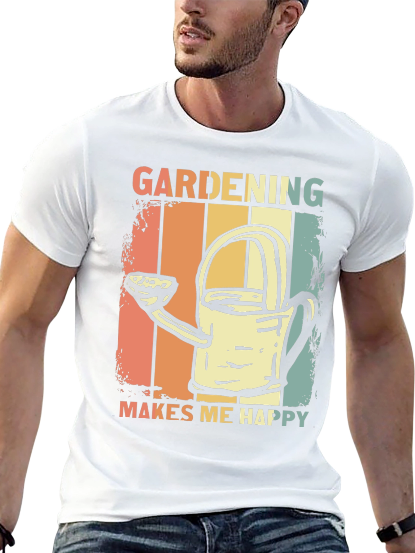 Gardening Makes Me Happy Tee