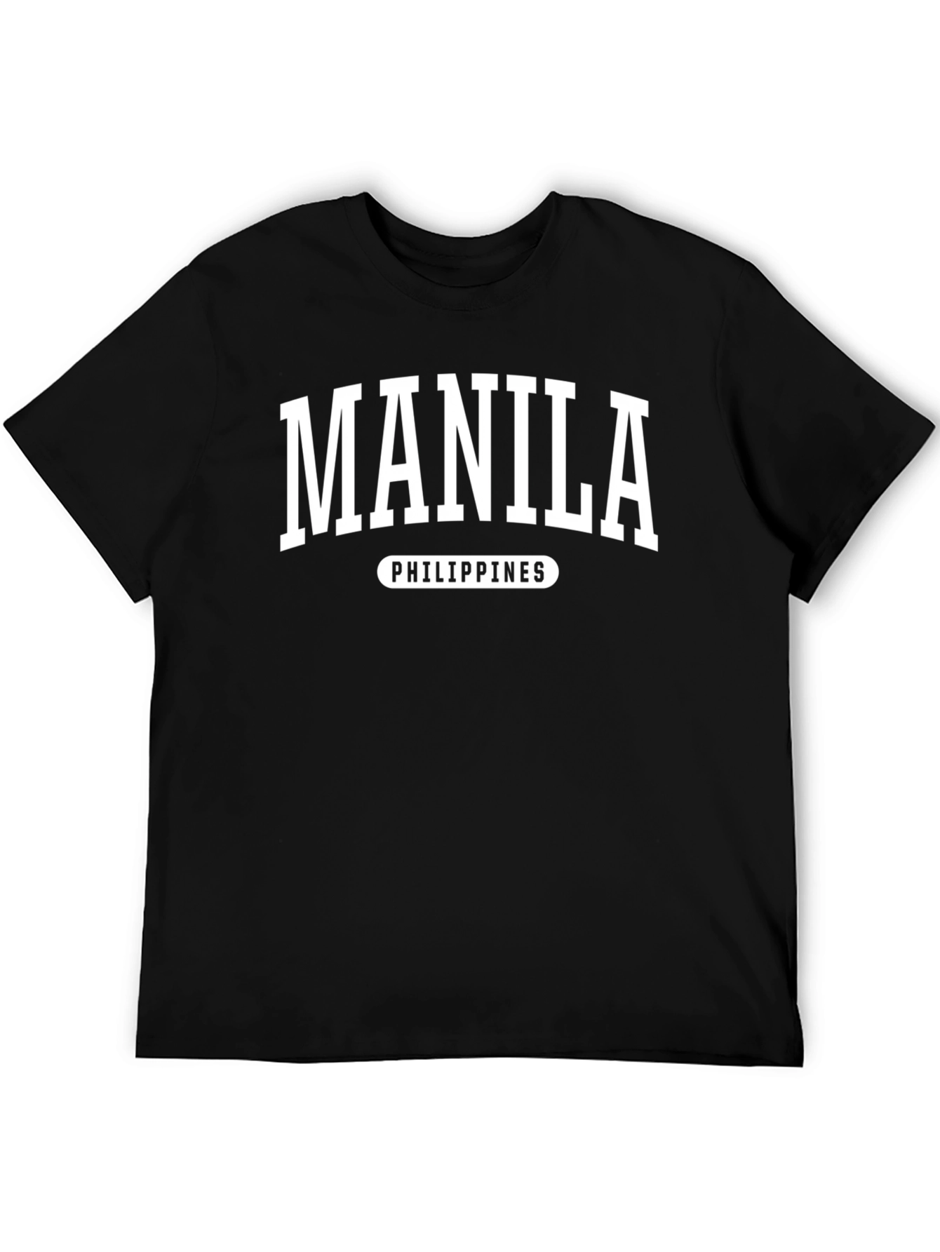 Manila Philippines Black T-Shirt